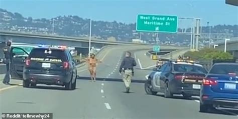 naked bay bridge|Naked woman opens fire on San Franciscos Bay Bridge